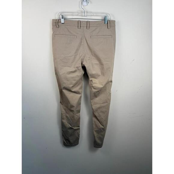 Birddogs Jeff Pesos Khaki Pants Mens 34/31 Lined Beige Performance Stretch Golf - Picture 2 of 5